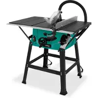 Vonroc Bordrundsav - 2000W | 250mm | Støvsugeradapter - Stor Ståloverflade | Inkl. Klinge 60T og Tilbehør