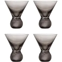 Bloomingville Corliss cocktailglas 4 pak Grå