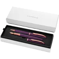 Pelikan 826785, Violet, 2 stk, Kuglepen + fyldepen