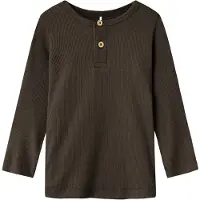 Name It Mini Ribstrik Top Med Lange Ærmer