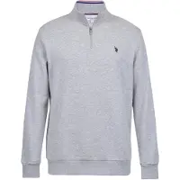 U.S. POLO ASSN. Pullover 'UMKurt' grå-meleret