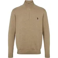 U.S. POLO ASSN. Pullover 'UMBRISON' beige-meleret