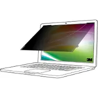 3M BP160W1B, 40,6 cm (16), 16:10, Laptop, Rammeløst display privatlivsfilter, Refleksfri