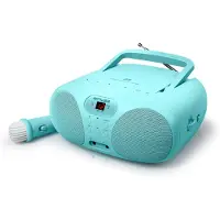 Muse MD-203 KB, Analog, FM, Afspiller, CD, CD-R, CD-RW, Gentag alle, Gentag en, LED