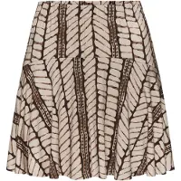 LASCANA Nederdel beige / brun / sort