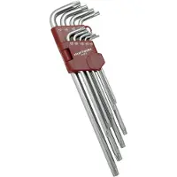 KRAFTWERK 3609 Resi-t X T10-t50 Torx-nøglesæt 9 Stykker