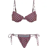 LASCANA Bikini ecru / navy / bordeaux