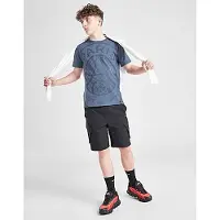 Nike Paris Saint-Germain T-Shirt Crest - Blå Børn - , størrelse S: 128-137 cm