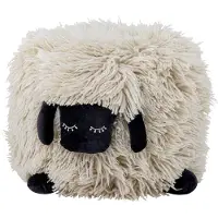 Bloomingville Puf - 55x50x45 cm - Dolly - Hvid - - OneSize - Puf