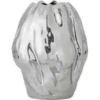 Bloomingville Bobby vase 23,5x29 cm Sølv