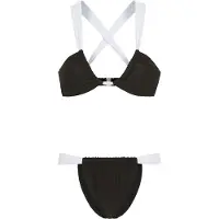 LASCANA Bikini sort / hvid