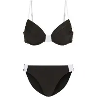 LASCANA Bikini sort / hvid