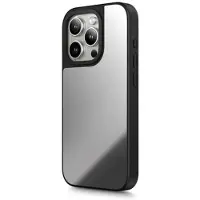 Mtp Products iPhone 15 Pro Max Spejl Cover - MagSafe-kompatibel - Sort