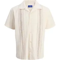 Jack & Jones Skjorte lyseblå / gylden gul / mørkerød / uldhvid