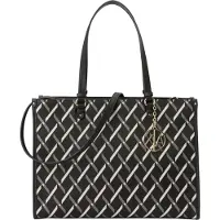 Armani Exchange A|X Armani Exchangetil kvinder. XW000927AF17155MC043 Print taske sort (OSFA), Casual, Polyester