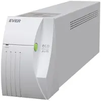 Ever ECO Pro 1000 AVR CDS - UPS - AC 230 V - 650 Watt - 1000 VA - 5 At - USB - output-stikforbindelser: 2 - hvid