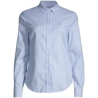 Gant Ganttil kvinder. 4300141 Slim Fit Oxford-skjorte blå (36), Casual, Bomuld, Lange ærmer