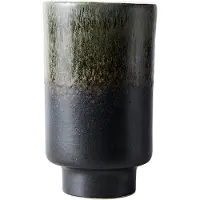 Muubs Lago vase M Ø13x22 cm Forest green