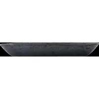 House Doctor Pion serveringsfad 12x35 cm Sort/Brun