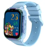 Mtp Products DH20 4G Smart Watch til børn med kamera og videoopkald - dansk, norsk, svensk, finsk - Blå