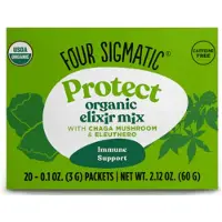 Four Sigmatic - Økologisk Chaga Svampe Elixir Mix, Pulver 20 poser
