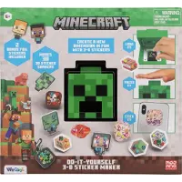 Minecraft Håndværkssæt Til 3d-klistermærker
