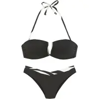 French Connection Bikini sort / hvid