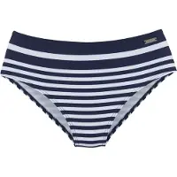 LASCANA Bikinitrusse marin / hvid