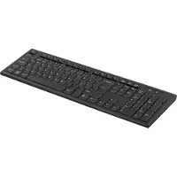 Deltaco TB-122 Wireless Keyboard - Tastatur - Nordisk - Sort