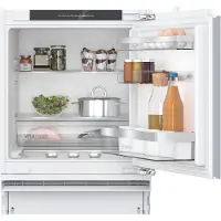 Bosch Serie | 6 KUR21ADE0 - Køleskab - under køkkenbord - til indbygning - Wi-Fi - niche - bredde: 60 cm - dybde: 55 cm - højde: 82 cm - 134 liter - Klasse E