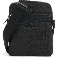 BOSS BOSStil mænd. 50536169 Taske Ray Zip sort (OSFA), Casual, Genanvendt polister