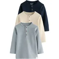 Next Shirts chamois / navy / lyseblå
