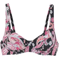 Sunseeker Bikinioverdel lyseblå / pink / sort / hvid