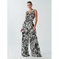 BWLDR Jumpsuit 'Parkes' sort / hvid
