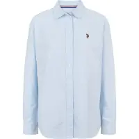 U.S. POLO ASSN. Bluse 'UWGina' pastelblå