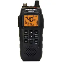 President Jerry ASC AM/FM CB håndholdt radio sort