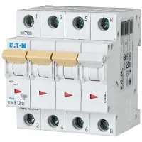 Eaton Automatsikring 13A - 3p+n 10kA Plsmc13/3N