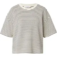 MSCH Copenhagen Sweatshirt 'MSCHNilda Ima' beige / sort