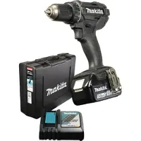 Makita DDF482RFEB - Bor/driver - ledningfri 13 mm - 62 N·m - 2 batterier - 18 V