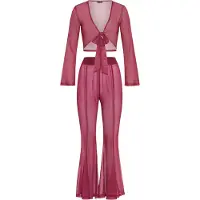 LASCANA Jumpsuit vinrød