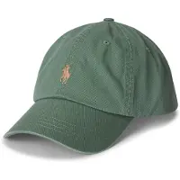 Ralph Lauren Polo Ralph Laurentil mænd. 710667709157 Den ikoniske grønne kinesiske kasket i bomuld (OSFA), Casual