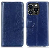 Mtp Products iPhone 16 Pro Pung med Magnetisk Lukning - mørkeblå