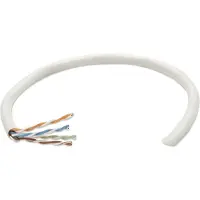 Intellinet Network Bulk Cat5e Cable, 24 AWG, Solid Wire, 305m, Grey, CCA, U/UTP, Box - Bulkkabel - 305 m - UTP - CAT 5e - grå