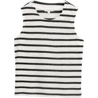 Tom Tailor Knitted Crew Neck ærmeløs T-shirt