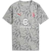 Puma Ac Milan 25/26 Før Kampen Junior T-shirt Med Korte ærmer