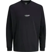 Jack & Jones Bluser & t-shirts 'JJESoho' sort / hvid