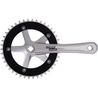 Sturmey Archer Priekinis žvaigždžių blokas 42T 170mm 1-speed sidabrinis-42T