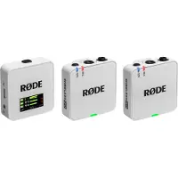 Rode RØDE Wireless GO - 3. generation - mikrofonsystem - USB - hvid