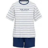 Tom Tailor Shorty 'Charlotte' navy / safir / hvid