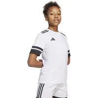 Adidas Spilletrøje Squadra 25 - Hvid/Sort Børn, størrelse 176 cm